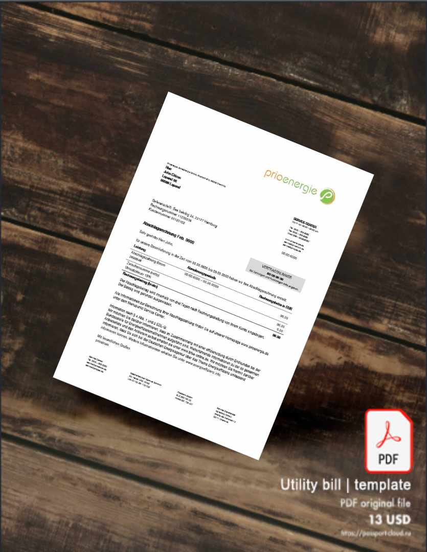 Utility bill | Albanian Power | Albania